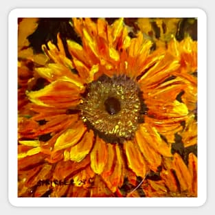 Solo Sunflower Sticker